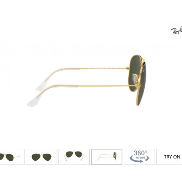 Ray-Ban RB3025 AVIATOR LARGE METAL + CASE main image 10
